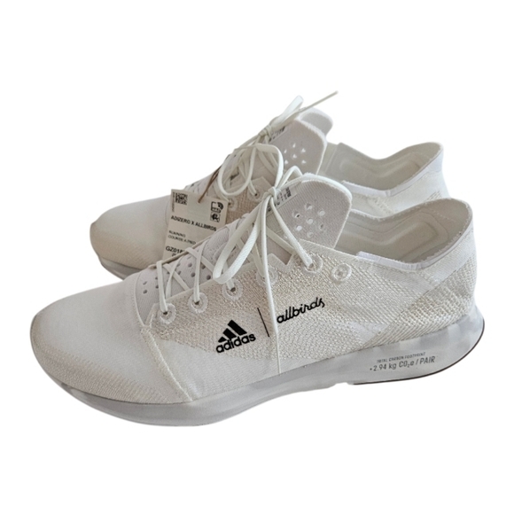 Adidas Adizero X Allbirds Knit 2.94 KG CO2E  Lightweight Women Runing Sneakers - Picture 2 of 16
